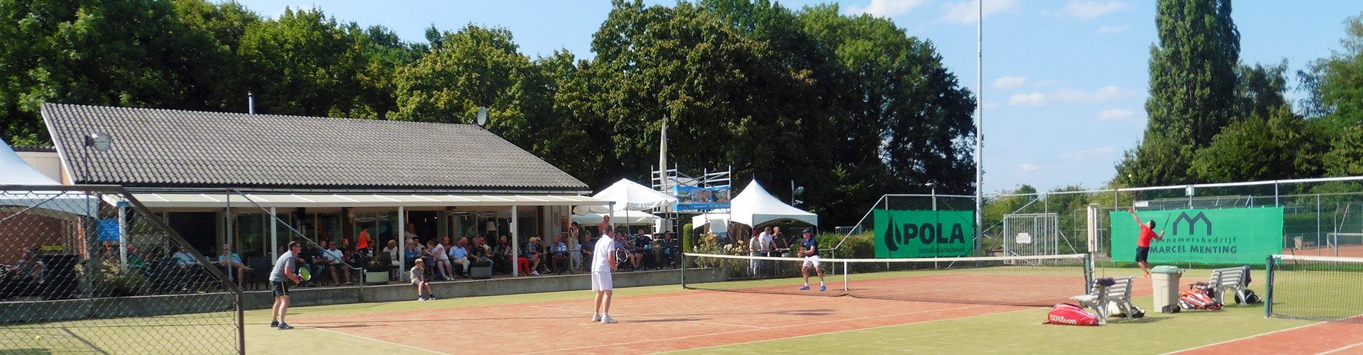 TVDidam clubhuis tennisbanen